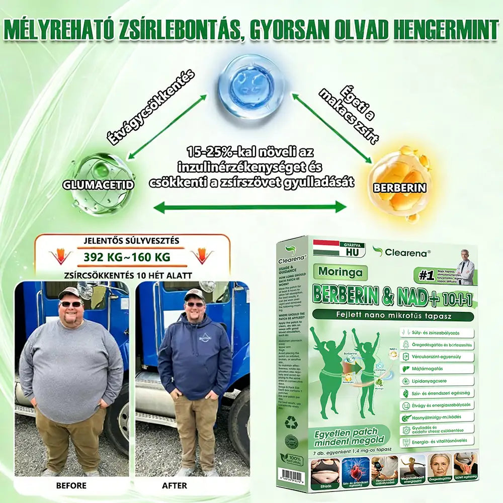 | 🇭🇺Hivatalos magyar márkabolt 🎁 𝐂𝐥𝐞𝐚𝐫𝐞𝐧𝐚® Glumasetide 10 az 1-ben Karcsú és Egészséges Nano Mikrotűs Tapasz 🌿