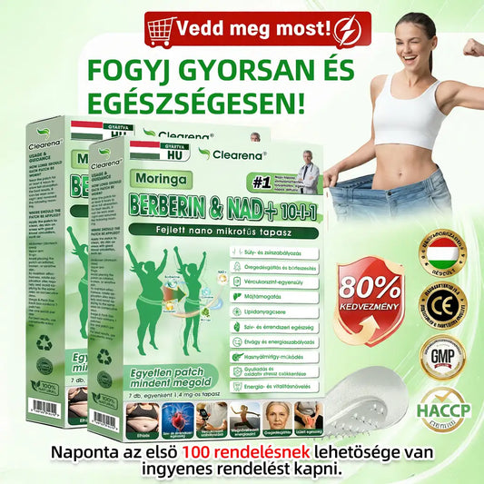 | 🇭🇺Hivatalos magyar márkabolt 🎁 𝐂𝐥𝐞𝐚𝐫𝐞𝐧𝐚® Glumasetide 10 az 1-ben Karcsú és Egészséges Nano Mikrotűs Tapasz 🌿